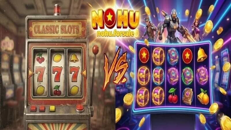 So sánh nổ hũ 3 hàng và 5 hàng: Nên chơi loại nào 2025? 5 Điểm khác biệt cốt lõi khi so sánh nổ hũ 3 hàng và 5 hàng