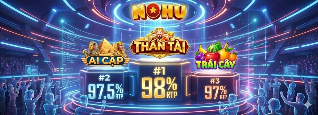 Top game nổ hũ có tỉ lệ RTP cao nhất: Bảng vàng 2025 7 Danh sách top game nổ hũ có tỉ lệ RTP cao nhất